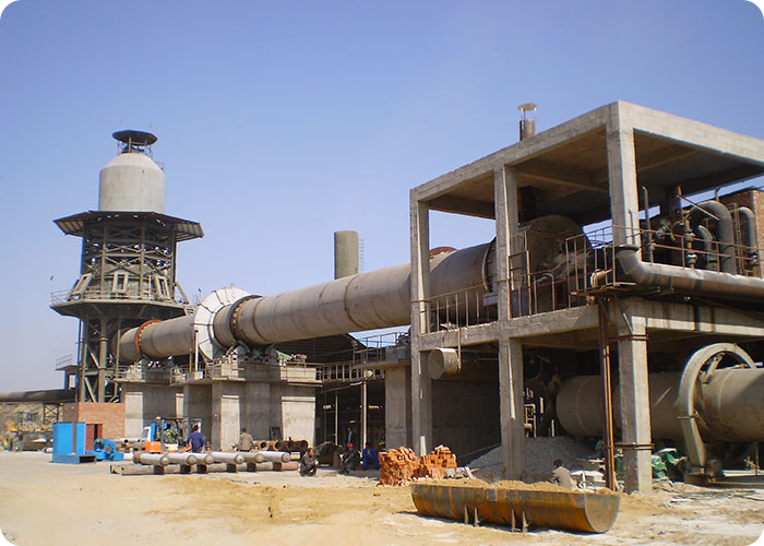 300t/d Rotary Kiln Used in Cement Production in Nigeria
