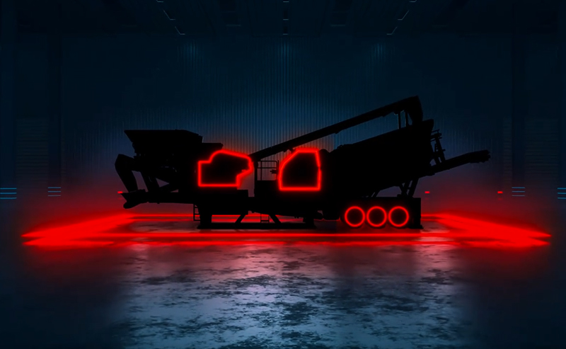 Electronic control system assembled on the trailer