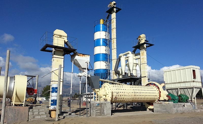 250t/h zinc ore beneficiation plant in Argentina