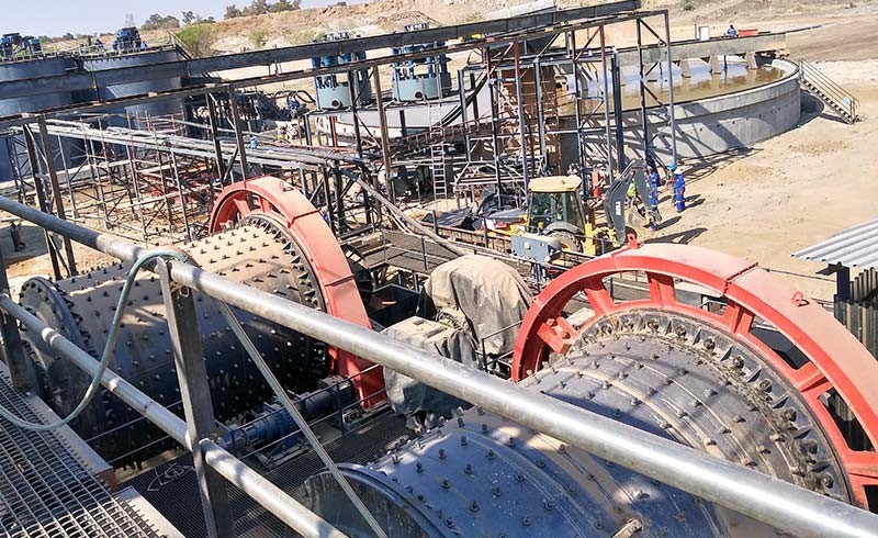 Copper-Molybdenum Ore beneficiation plant in Mongolia