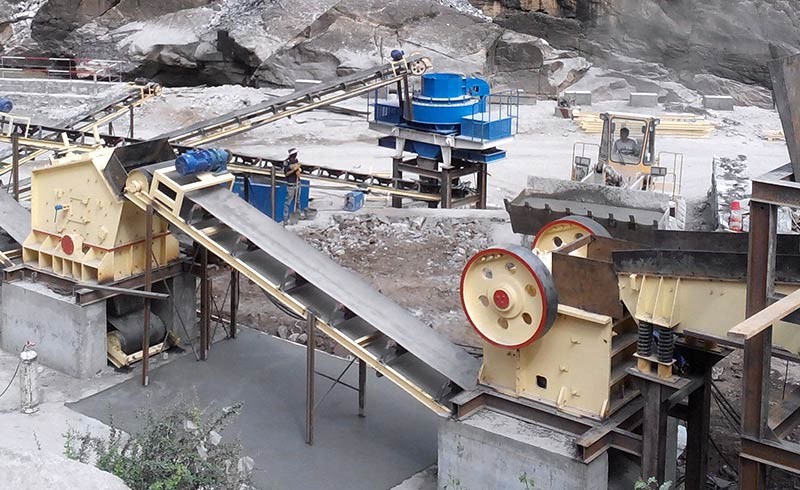 Sand making plant in Indonesia