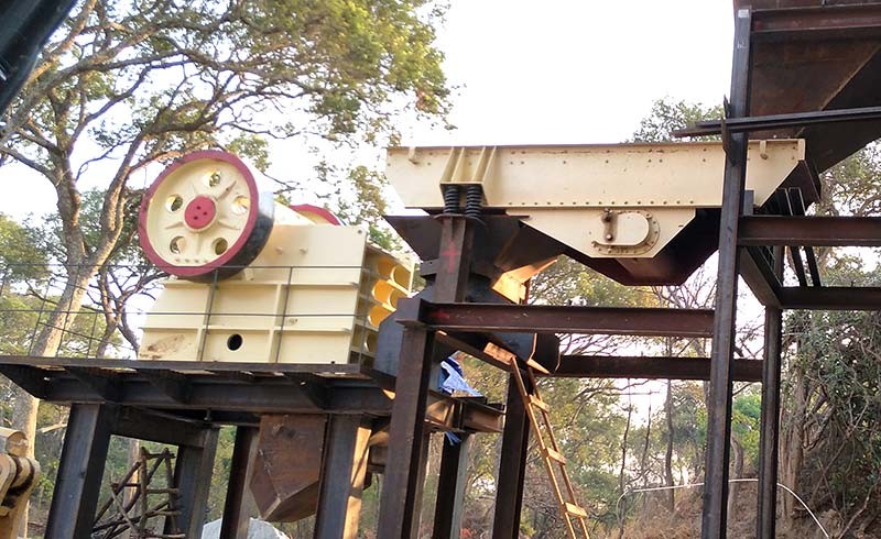 Copper ore crushing plant in Turkey