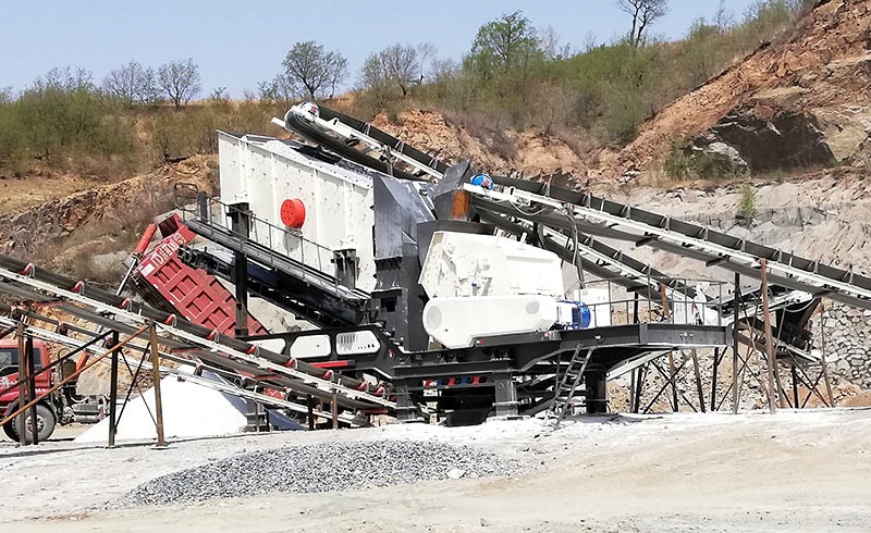 Construction Waste Mobile Crushing Plant in South Africa