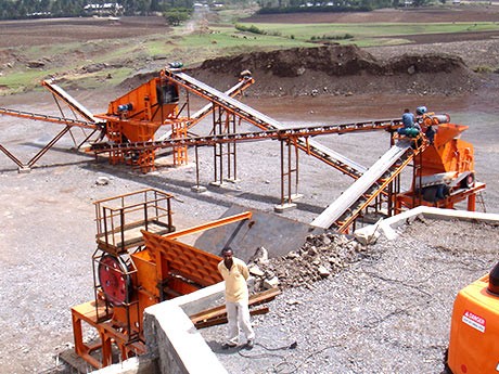 Gravel Stone Crushing Plant in Zimbabwe