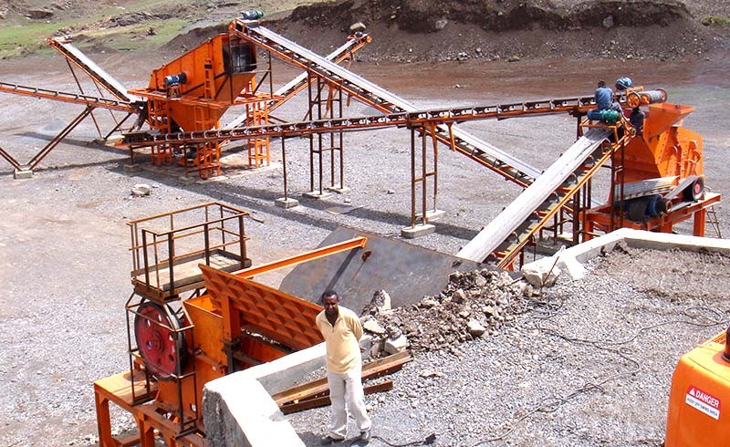 Gravel Stone Crushing Plant in Zimbabwe