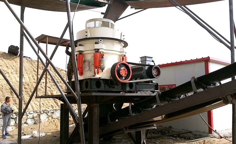 100t/h Granite Stone Crushing Plant in Tanzania