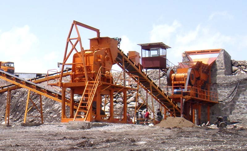 100t/h Quarry Stone Crushing Plant in Nigeria