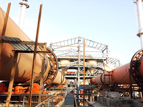 20T/H Sand Dryer in Zambia