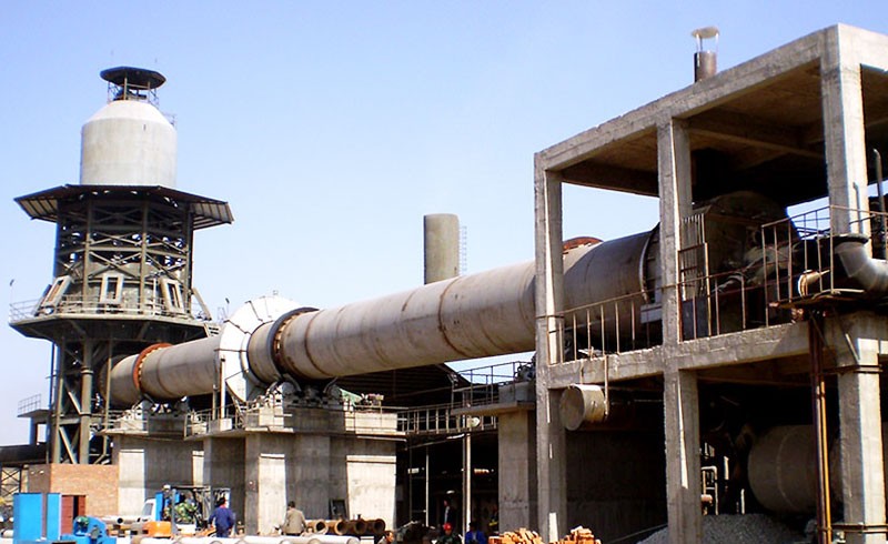 300t/d Rotary Kiln Used in Cement Production in Nigeria